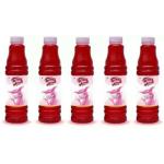 faisla jeni Sharbat & Soda Pack of 5 Flavors - Rose [700 ml each]