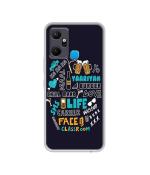 Casotec Funny Quote Design Printed Silicon Soft TPU Back Case Cover for Infinix Smart 6 Plus 4G