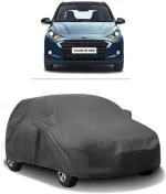 CARNEST Car Cover For Hyundai Grand I10 Nios Asta 1.2 Kappa Vtvt (With Mirror Pockets) (Grey)