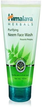 Himalaya Neem Anti Bacterial Turmeric Face Wash, 100 Ml