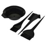 Dkuy 4 Piece Set Hair Dye Color Mixing Bowls Coloring Brush Hairdressing Styling Tools