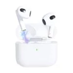 OSHEE STORE Airpods Pro/Earbuds with Touch Sensor, TWS Wireless Bluetooth Connectivity with Lightening Cable Compatible for Both Android and iOS Devices (White)