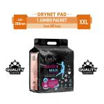 Cailin Care Extra Large & Wider Maxi Sanitary Pads for Heavy Flow (Total 40 Pads | XXL | 280mm)