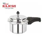 GEM RAJESH Aluminium Outer Lid Pressure Cooker 3 Litre Capacity, Gas Stove Compatible (TRENDY)