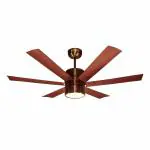 Khaitan Super Life Opulence 1210mm BEE Star Rated Hi-Speed Ceiling Fan Anti Rust Energy Saving Warranty (2 years) (Darkwood, Pack of 1)