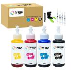 QUINK Refill Ink for 803 Ink Cartridge and 805 802 678 901 818 21 22 680 27 703 704 685 862 920 808 960 46 28 56 57-400 ml Refill Ink (Refill Kit)