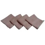 Giza COTTON Face Towel | Gym Towel for Men | Soft Towel for Women | Turkish Towels | Color - Crape Pink | Pack of 4