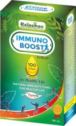 RAJASTHAN AUSHDHALAYA IMMUNO BOOST Syrup - Daily supplement to stay active - 180ml