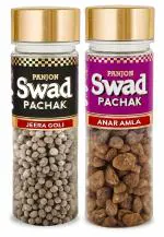 Panjon Swad Jeera Goli & Anar Amla Pachak (Mukhwas Mouth Fresheners) 2 Bottles, 260g