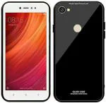 Xykos Black Mobile Back Cover for Redmi Y1