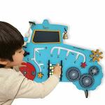 Smartcraft Busy Board - Tracto with 10 Engaging Activities Keeps Your Kid Busy All Day Long