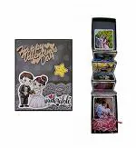 Jiyan Art Photo Pop up Strip Surprise Box with Message Bottle for Valentine, Birthday, Love, Anniversary or Any Occasion (11 Photos)