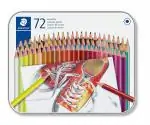 STAEDTLER 175 M72 Hexagonal Shaped Color Pencils (Set of 72, Multicolor)