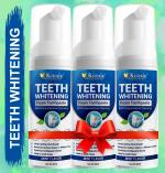 KURAIY Teeth Cleaning Mousse Natural Mouth Wash Hygiene Freshen Breath Dissolve Stains Dental Tool Teeth Whitening Foam Toothpaste 60ml