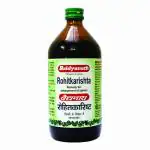 Baidyanath Rohitkarishta 450 ml (Pack of 2) Ayurvedic Liver Tonic Syrup