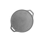 Bestofry Cast Iron Round Dosa Tawa with 2 Side Handles, 30 cm Diameter Pan with Lifetime Warranty