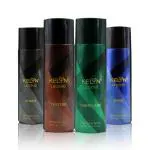 KELYN Deodorants for Men - Long Lasting Fragrance - Combo Pack for Him - Body Spray for Men - Gift Set for Husband, Boyfriend Pack of 4 (150 ml each)