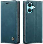 Excelsior Premium Retro PU Leather Wallet Flip Case Cover for Oneplus Nord CE3 5G (Blue)