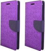 BINTAGE Flip Cover for Lenovo A6000 Plus BINTAGE Flip cover for Lenovo A6000 Plus Pink::Blue (Pink, Pack of: 1)