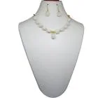 JAYA VISION ENTERPRISES Gemstone White Agate Tumble for Crown Chakra Choker Necklace