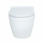 PARRYWARE SUPERIO Range Rimless Wall Mount WATER CLOSET / TOILET BOWL (White) | 360x520x410 mm, Slim Soft Close Seat Cover | Western Toilet/Water Closet(EWC) For Bathroom | C890X46