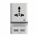 Cona Standy Multiplug 3+2 with USB - (White) - (Material -PC) - Unit 1 No