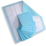 PRACTICAL Disposable Underpads Incontinence Underpads (Pack of 30 pcs, Blue, Size- 60 X 90 cms) Disposable fabric With Super absorbent polymer for Bedwetting Protection|Super Absorbent Protection for Kids, Adults, Elderly - Pack Of 30 pieces