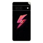 GADGETSWRAP Printed Vinyl Skin Sticker for Google Pixel 7 - Lightning Logo