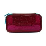 Smily Kiddos Pink Polyvinyl Chloride Zipper Pencil Box
