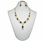 JAYA VISION ENTERPRISES Gemstone Black stone Beads necklace