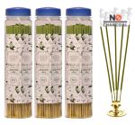 Nivira Agarbatti Incence Stick Combo(Jasmine)| Long-Lasting Natural Fragrance (Lo Smoke) for Divine & Special Puja Experience, Festivals, Occasions, Ideal for Gifting - Pack Of 3