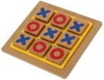 Childgossip EDUCATIONAL AND LEARNING Wooden TIK TAK TOY. (Multicolor)