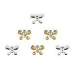 Comet Busters Gold, Silver Stone Bindi For Women