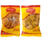 NaNees Foods Kai Murukku & Thattai Murukku Combo | Hand Murukku | Thattai/Nippattu/Chekkalu | Combo Pack | Pack of 2 X 150 g