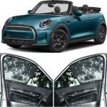 Able Sporty Half Car Sun Shade Curtains for Mini Cooper Convertible Set of 6 Pcs