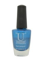 UShine Fly Royal Airforce|Blue|Shimmer|11ml|Vegan & Enduring| Paraben & Cruelty Free| No Chipping, Yellowing, Nail Cracking| FREE from Harmful Chemicals