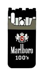 Lejaao Galaxy M20 3D Marlboro Cigarette Design Black Polycarbonate, Thermoplastic Polyurethane Mobile Back Cover (16 x 7.5 x 0.9 cm)