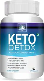 Healthy Nutrition -Just for the Health of it Keto Detox Advanced Cleansing Complex for Weight Management Formula - 60 Capsules