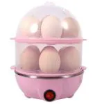 RANGPARIYA Egg Boiler Poacher Automatic Off Steaming, Cooking, Boiling Double Layer 14 Egg Boiler (Multicolor)