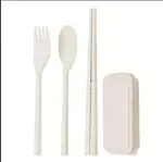 Saluna TGS Foldable Spoon Fork and Chopstick Set with Box