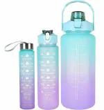 VIRTUOUS 3200 BPA Free Leak Proof Combo Water Bottle Set 3200 ml Bottle
