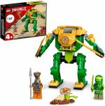 JAIMAN TOYS Lego NINJAGO Ninja Mech 71757 Beginner Set Featuring a Ninja Battle Toy Snake Figure Building Kit (Multicolour, 57 Pieces)