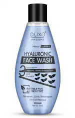 OLIXO Hyaluronic Acid Pro Vitamin B5 Foaming Men & Women All Skin Types Face Wash -75 ml
