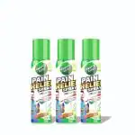 Amrith Noni Pain Relief Spray - Ayurvedic formula for Back pain, Joint pain, Body pain, Knee pain, Ankle pain, Muscle pain, Spasms, Cramps and Sprains. Ideal for Sports, Fitness, Gym injuries & Daily Tasks. (55GM) - Pack Of 3