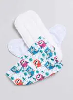 Royal brats Reusable diaper owl Print|white base|