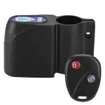 STRAUSS Remote Bicycle Wireless Security Alarm Lock Black - 11.5 x 7.5 x 5.5 cm