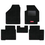 Elegant Carpet PP, Vinyl Car Mat for Hyundai Accent 1999-2013 Set of 5 Pcs (Duo Black)