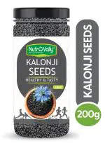 NutroVally Black Kalonji Seeds for Weight Loss | Nigella Seeds | Black Cumin Seeds For Hair Growth | Iron, Potassium, Calcium & fiber Rich Raw Cumin seed (200g)