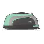 Harissons Jake Gym Bag for Men & Women (Grey Mint) | 31L Duffle Bag with Shoe Compartment & Detachable Shoulder Strap | 3-in-1 Versatile Travel Duffle Backpack with Quick Access Front Pocket Mint