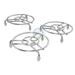 Cosmos Stainless Steel Hot Pot Stand , Hot Pan Holder , Hot Vessel Stand , Size Round Pack of 3